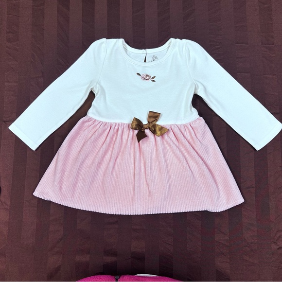 Baby Starters Infant Clothe 3 Pc Set 24 Months Dress and Jacket with Headband - Picture 7 of 13